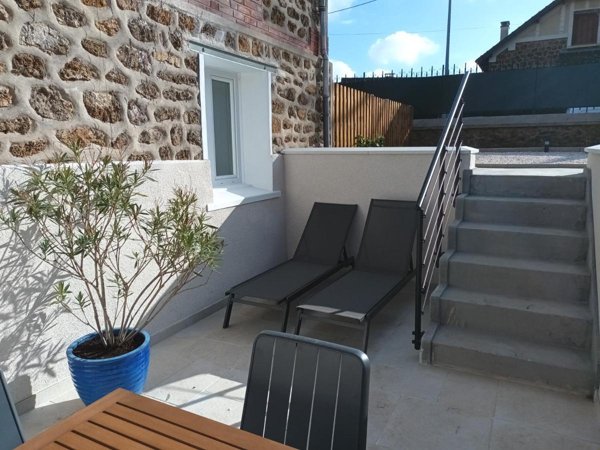 Calme Absolu, Terrasse Et Parking Entre Paris Et Disney Vaires-sur-Marne Ngoại thất bức ảnh