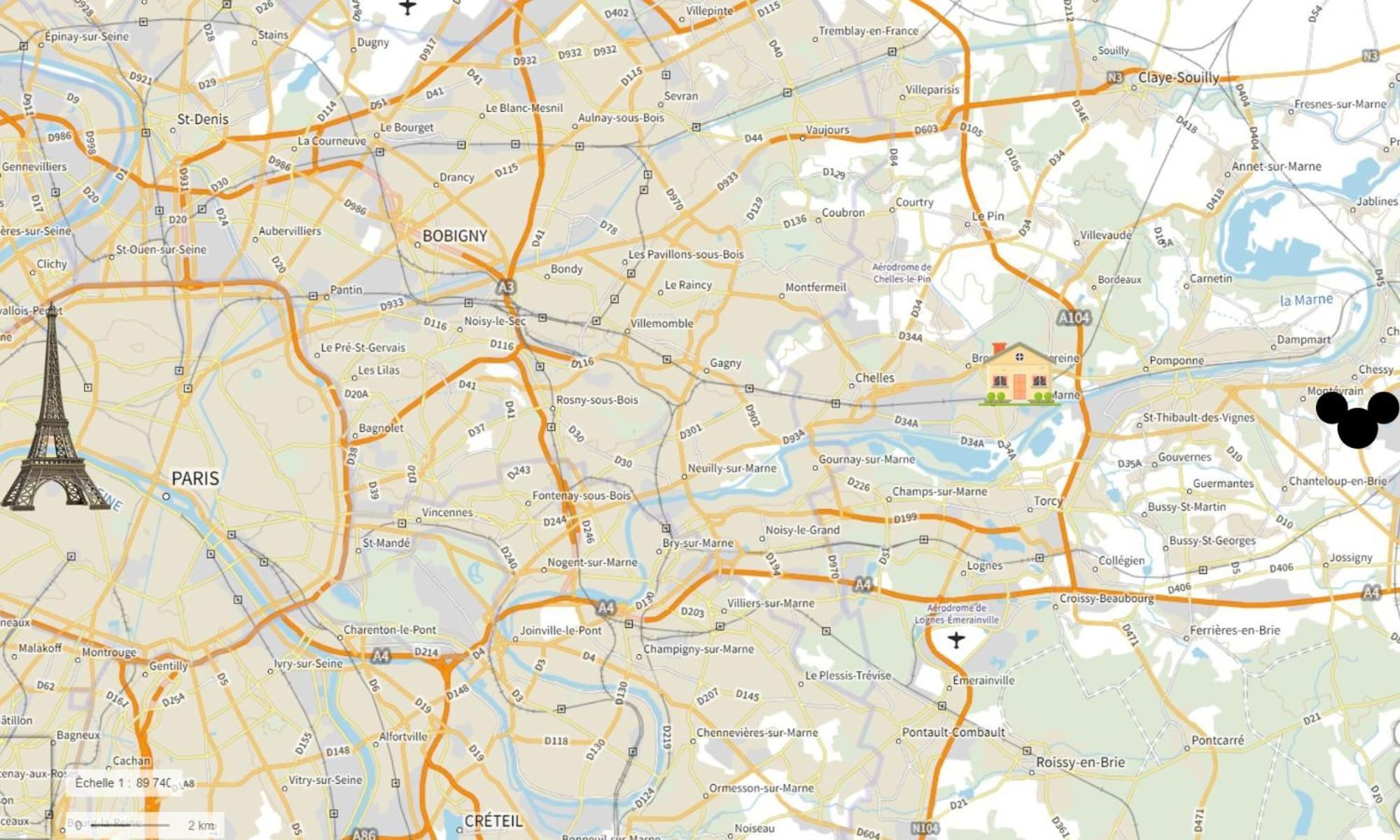 Calme Absolu, Terrasse Et Parking Entre Paris Et Disney Vaires-sur-Marne Ngoại thất bức ảnh